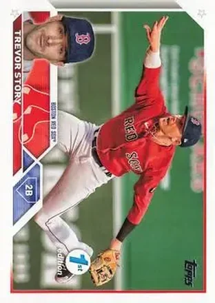 2023 Topps 1st Edition #10 - Trevor Story - Boston Red Sox
