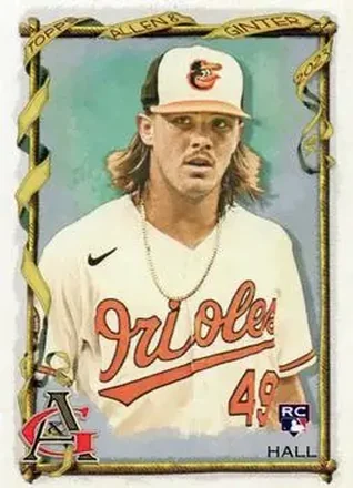 2023 Topps Allen & Ginter #2 - DL Hall - Baltimore Orioles
