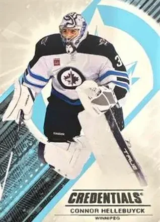 2024-25 Upper Deck Credentials #24 - Connor Hellebuyck - Winnipeg Jets
