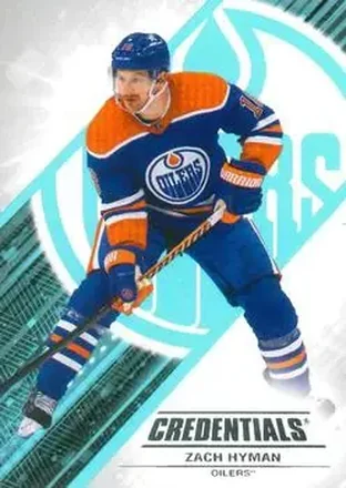 2024-25 Upper Deck Credentials #25 - Zach Hyman - Edmonton Oilers