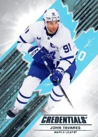 2024-25 Upper Deck Credentials #27 - John Tavares - Toronto Maple Leafs