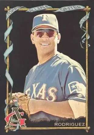 2023 Topps Allen & Ginter X #7 - Alex Rodriguez - Texas Rangers