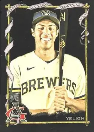 2023 Topps Allen & Ginter X #10 - Christian Yelich - Milwaukee Brewers