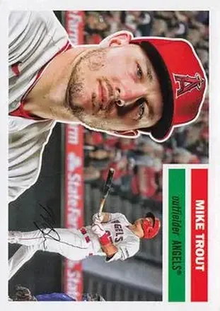 2023 Topps Archives #1 - Mike Trout - Los Angeles Angels