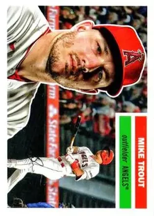 2023 Topps Archives #1b - Mike Trout - Los Angeles Angels