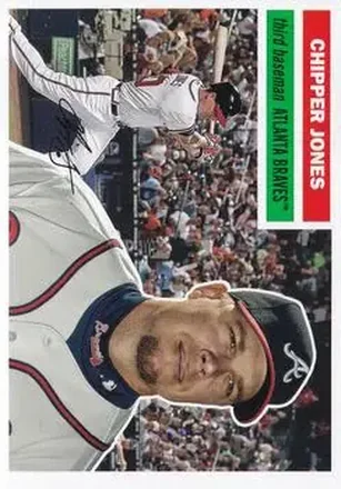 2023 Topps Archives #4b - Chipper Jones - Atlanta Braves