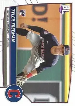 2023 Topps Big League #4 - Tyler Freeman - Cleveland Guardians