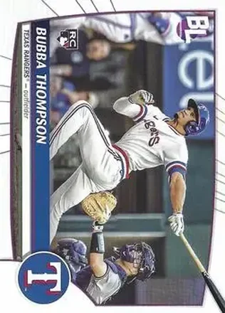 2023 Topps Big League #6 - Bubba Thompson - Texas Rangers