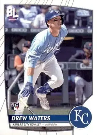 2023 Topps Big League #7 - Drew Waters - Kansas City Royals