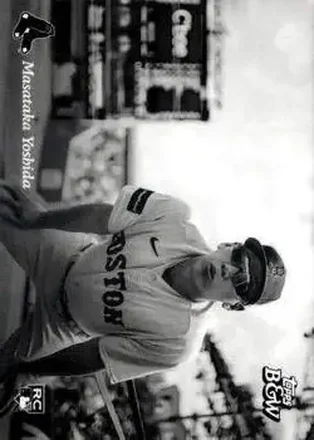 2023 Topps Black & White #6 - Masataka Yoshida - Boston Red Sox