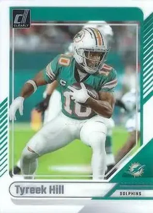 2024 Clearly Donruss #33 - Tyreek Hill - Miami Dolphins