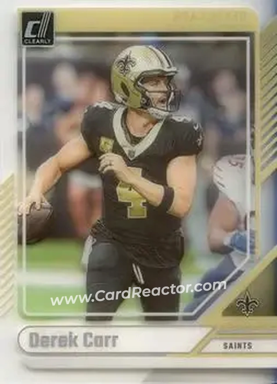 2024 Clearly Donruss #37 - Derek Carr - New Orleans Saints - Front
