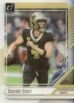 2024 Clearly Donruss #37 - Derek Carr - New Orleans Saints