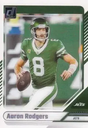 2024 Clearly Donruss #40 - Aaron Rodgers - New York Jets