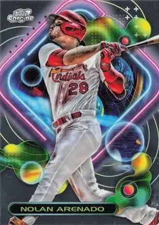 2023 Topps Chrome Cosmic #1 - Nolan Arenado - St. Louis Cardinals
