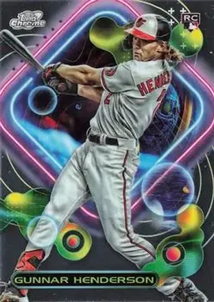 2023 Topps Chrome Cosmic #2 - Gunnar Henderson - Baltimore Orioles