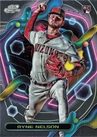 2023 Topps Chrome Cosmic #3 - Ryne Nelson - Arizona Diamondbacks