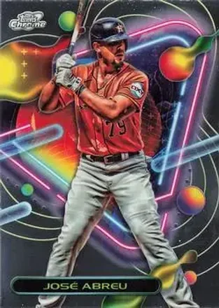 2023 Topps Chrome Cosmic #4 - Jose Abreu - Houston Astros