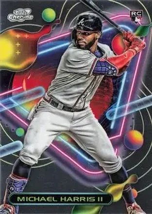 2023 Topps Chrome Cosmic #5 - Michael Harris II - Atlanta Braves