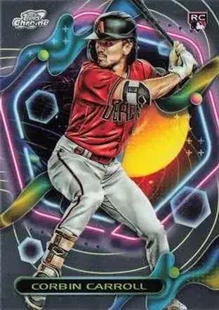 2023 Topps Chrome Cosmic #7 - Corbin Carroll - Arizona Diamondbacks