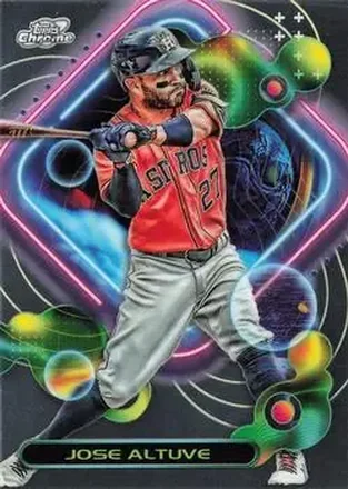2023 Topps Chrome Cosmic #10 - Jose Altuve - Houston Astros