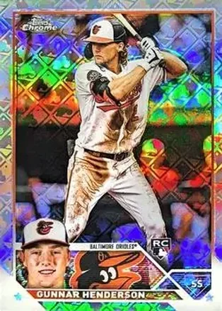 2023 Topps Chrome Logofractor Edition #2 - Gunnar Henderson - Baltimore Orioles