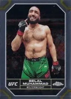 2024 Topps Chrome UFC feature card
