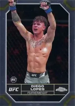 2024 Topps Chrome UFC feature card