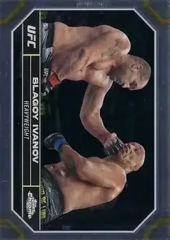 2024 Topps Chrome UFC feature card