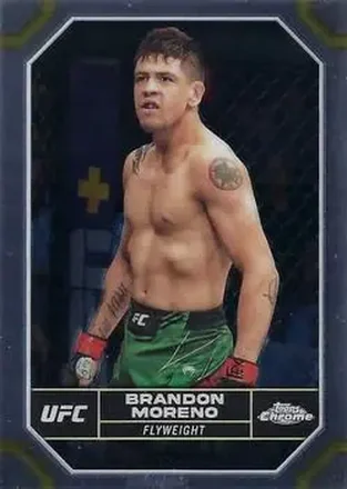 2024 Topps Chrome UFC #30 - Brandon Moreno