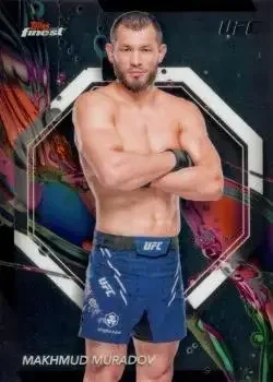 2024 Topps Finest UFC feature card