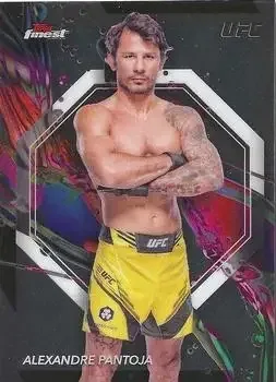 2024 Topps Finest UFC feature card