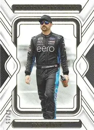 2025 Panini National Treasures - Gold #13 - Josh Berry - Wood Brothers Racing