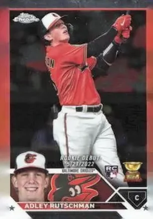 2023 Topps Chrome Update #USC1 - Adley Rutschman - Baltimore Orioles