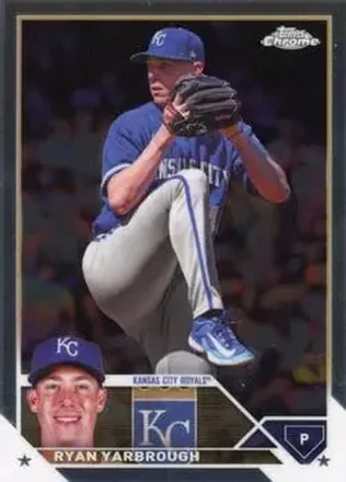 2023 Topps Chrome Update #USC4 - Ryan Yarbrough - Kansas City Royals