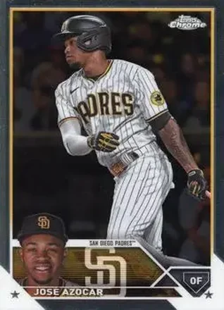 2023 Topps Chrome Update #USC6 - José Azocar - San Diego Padres
