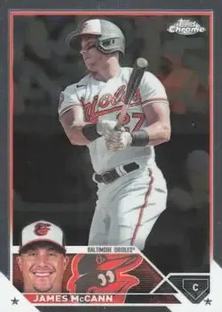 2023 Topps Chrome Update #USC7 - James McCann - Baltimore Orioles