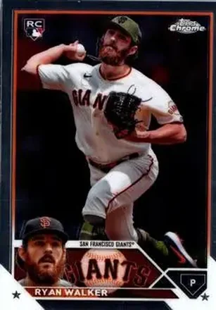 2023 Topps Chrome Update #USC9 - Ryan Walker - San Francisco Giants