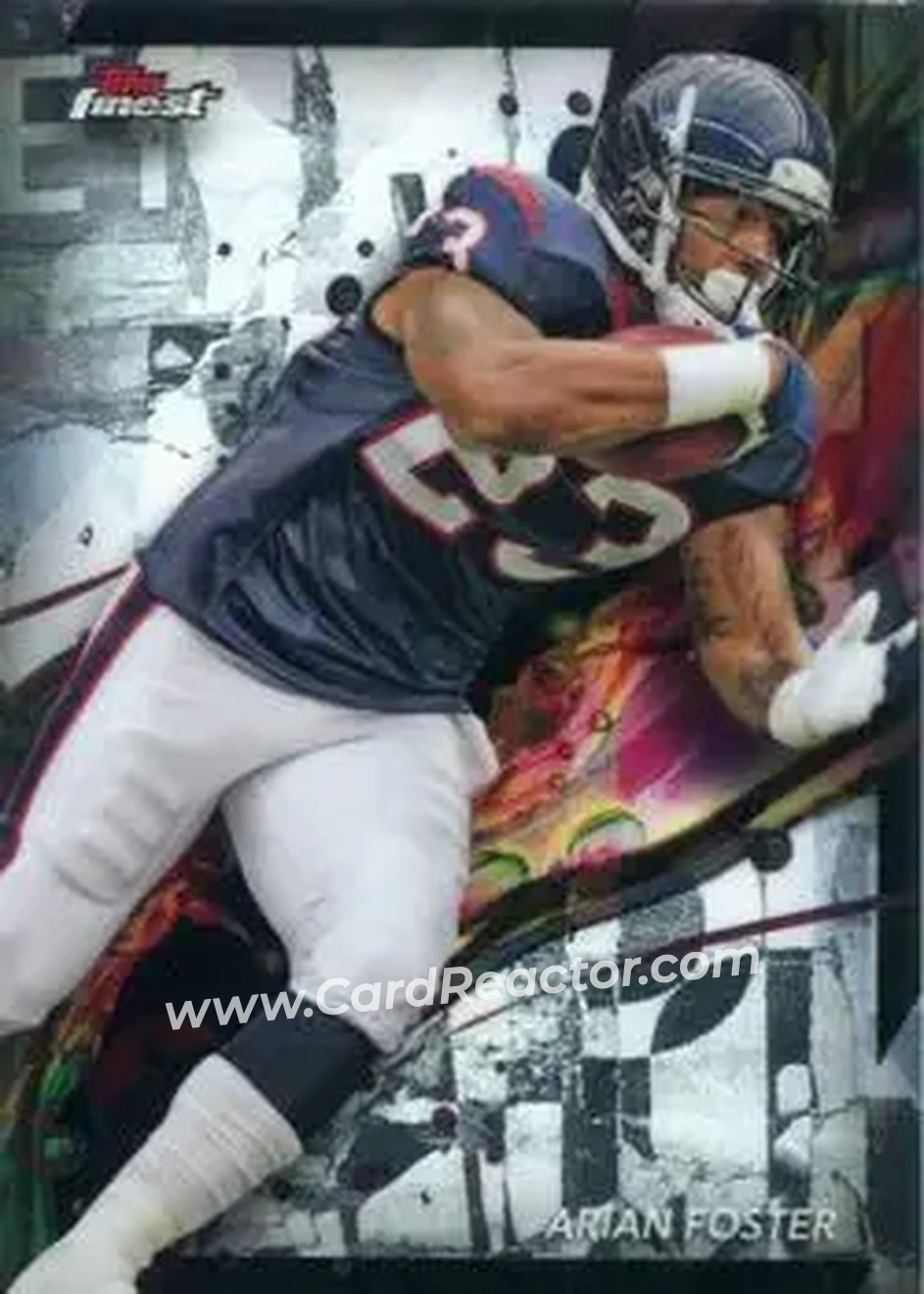 2024 Finest #31 - Arian Foster - Houston Texans - Front