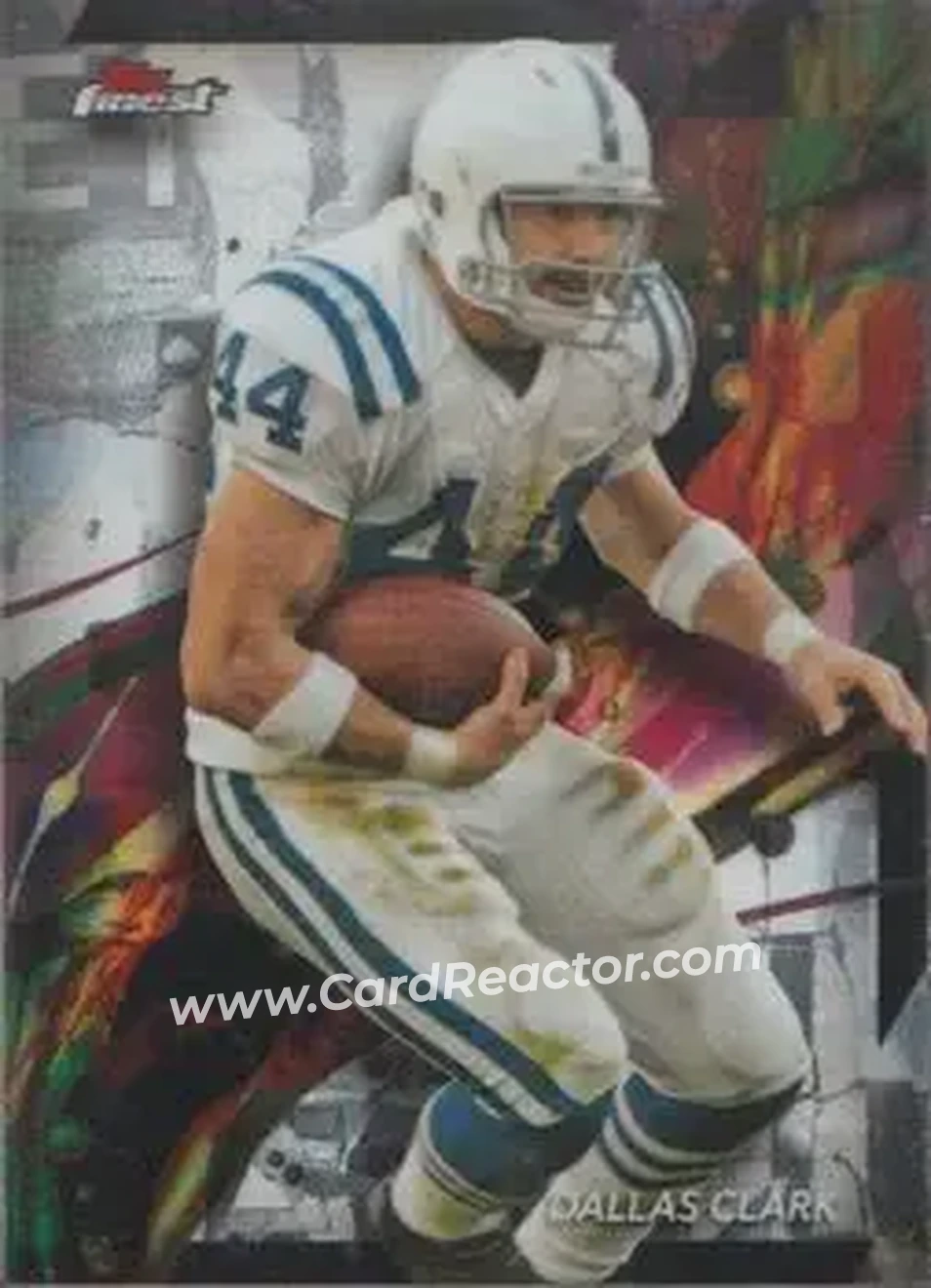 2024 Finest #33 - Dallas Clark - Indianapolis Colts - Front