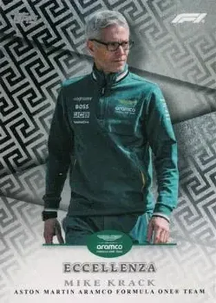 2024 Topps Eccellenza Formula 1 #NNO - Mike Krack - Aston Martin Aramco Cognizant F1 Team