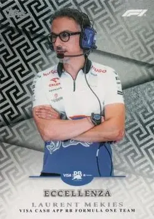 2024 Topps Eccellenza Formula 1 #NNO - Laurent Mekies - Visa Cash App RB Formula One