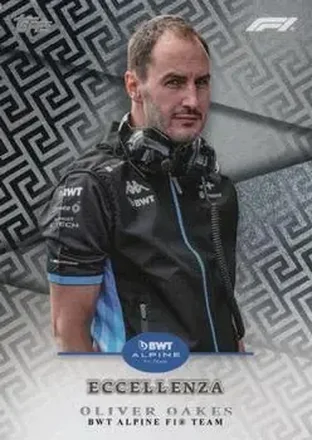 2024 Topps Eccellenza Formula 1 #NNO - Oliver Oakes - BWT Alpine F1 Team