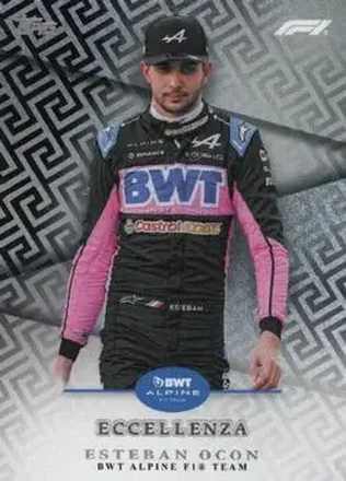 2024 Topps Eccellenza Formula 1 #NNO - Esteban Ocon - BWT Alpine F1 Team