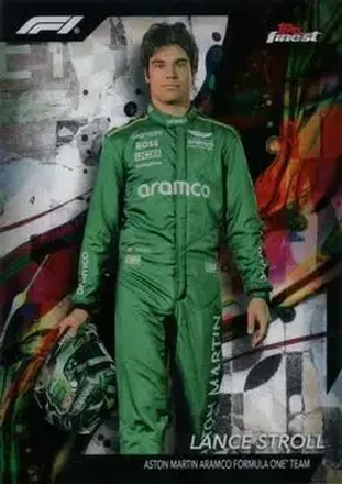 2024 Topps Finest Formula 1 #12 - Lance Stroll - Aston Martin Aramco Formula One Team