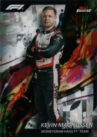 2024 Topps Finest Formula 1 #16 - Kevin Magnussen - MoneyGram Haas F1 Team