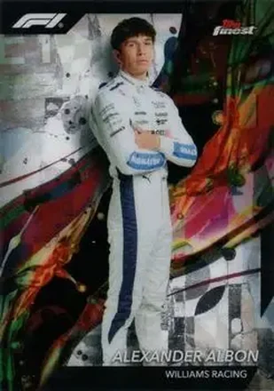 2024 Topps Finest Formula 1 #19 - Alex Albon - Williams Racing