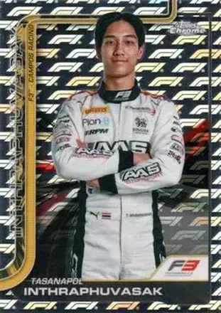 2025 Topps Chrome Logofractor Edition Formula 1 #53 - Tasanapol Inthraphuvasak - Campos Racing