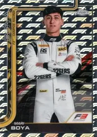 2025 Topps Chrome Logofractor Edition Formula 1 #54 - Mari Boya - Campos Racing