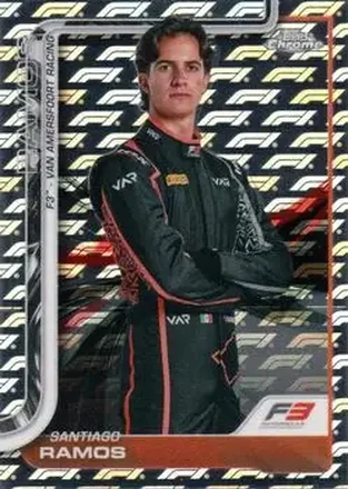 2025 Topps Chrome Logofractor Edition Formula 1 #59 - Santiago Ramos - Van Amersfoort Racing